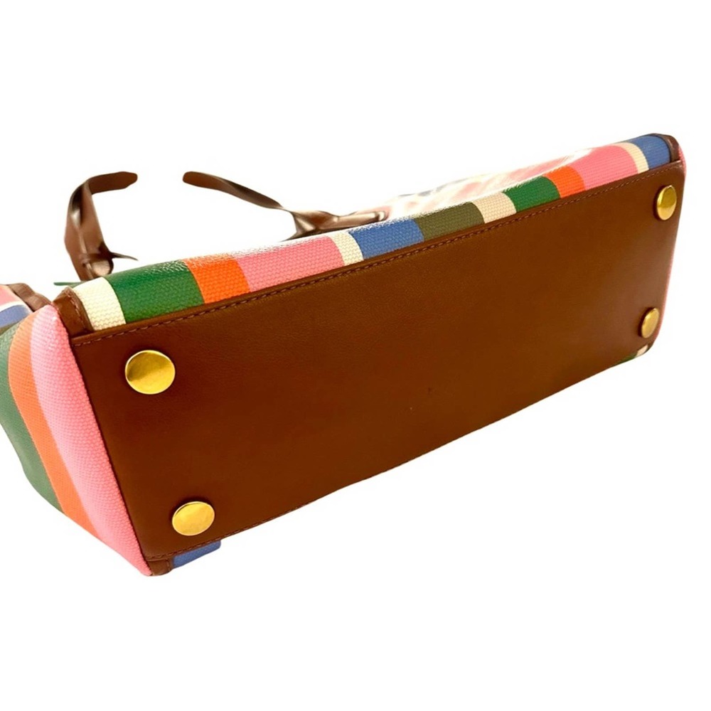 FOSSIL  Sydney Tote Bag Colorful Stripes - Picture 9 of 14